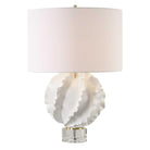 Saylor White Table Lamp by Uttermost
