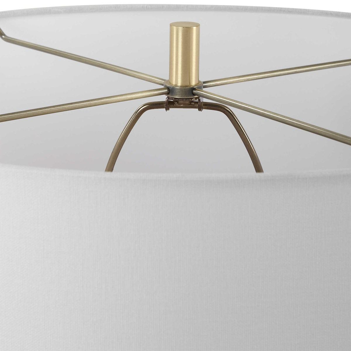 Saylor White Table Lamp by Uttermost