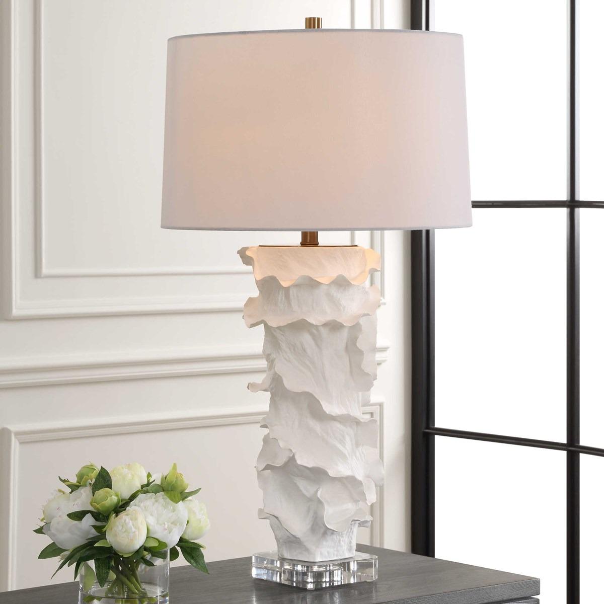 Wisp White Table Lamp by Uttermost