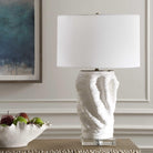 Stratified White Table Lamp by Uttermost