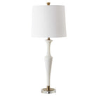 Colette White Stone Table Lamp by Uttermost