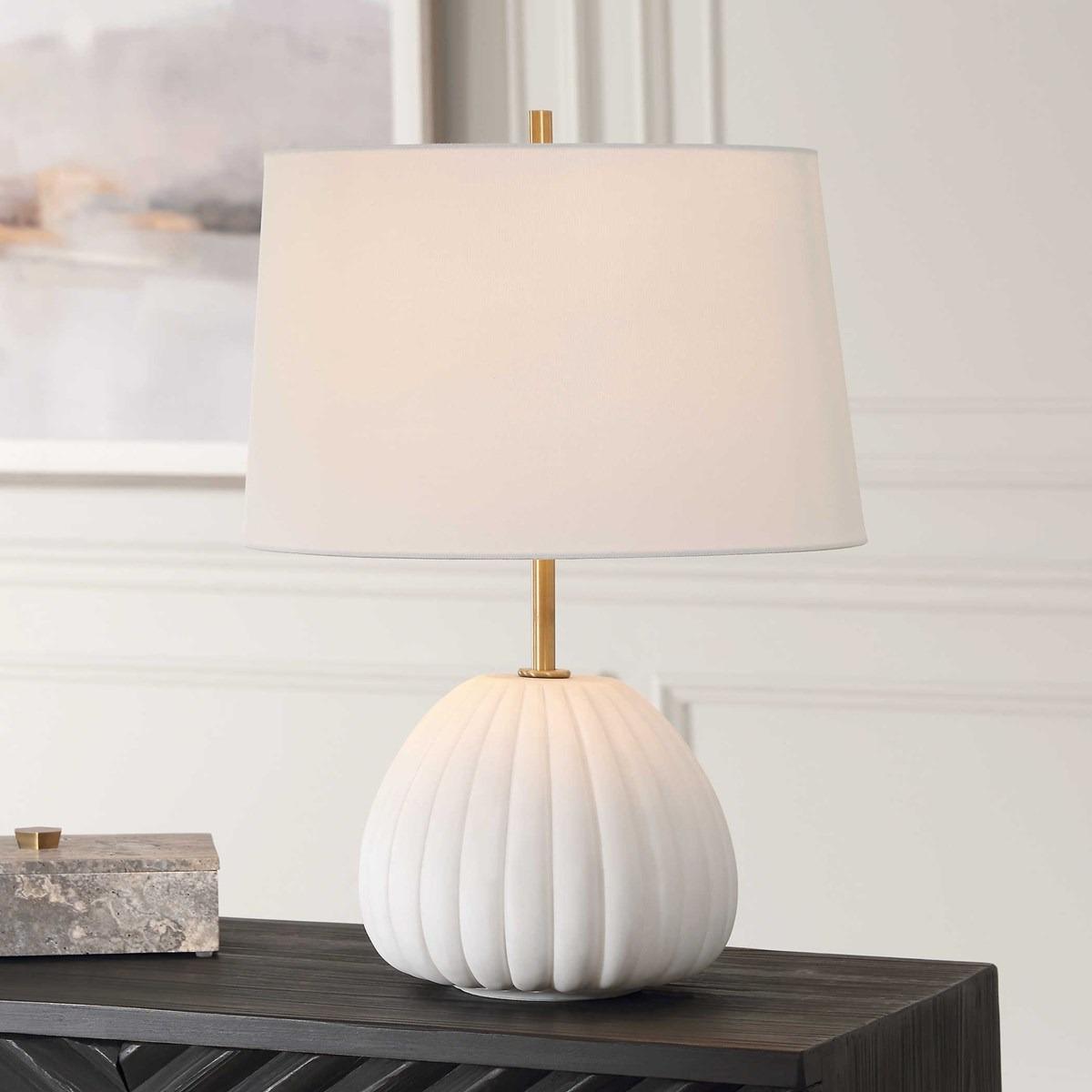 Lynna Ivory Table Lamp by Uttermost