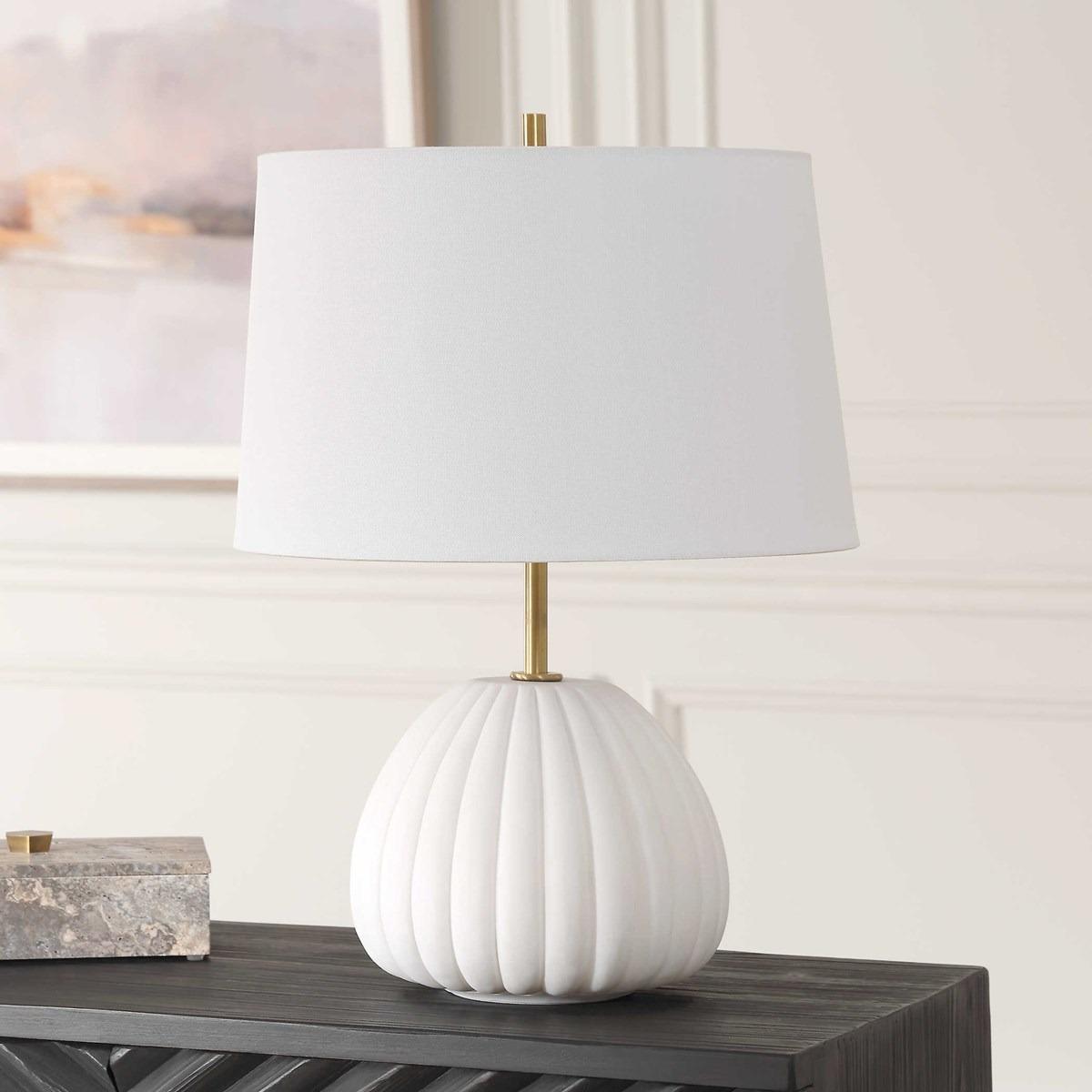 Lynna Ivory Table Lamp by Uttermost