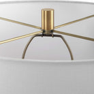Moher Glossy Blue Table Lamp by Uttermost