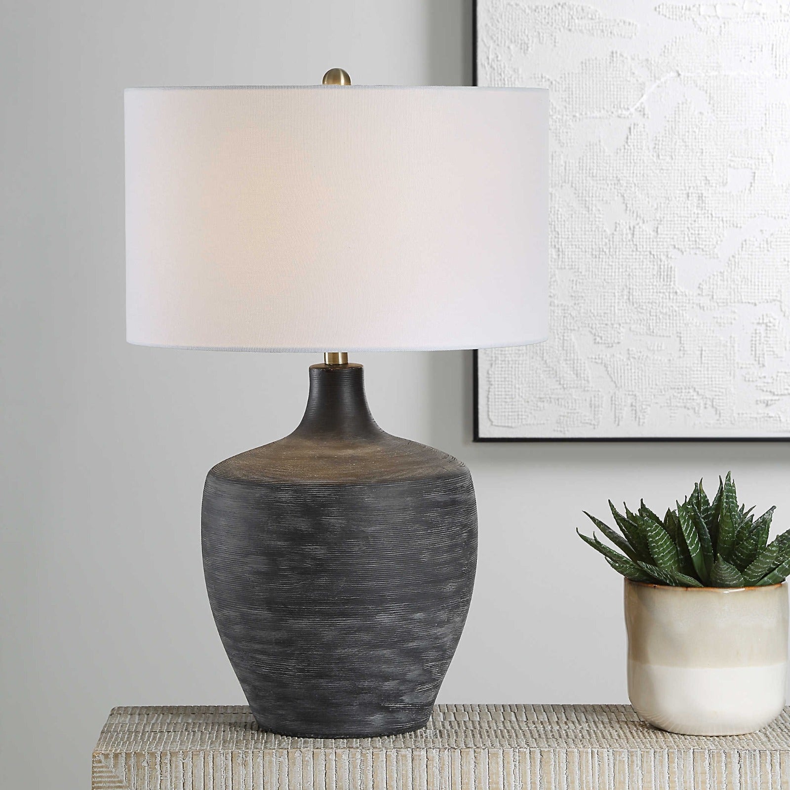 Graphite Table Lamp by Uttermost