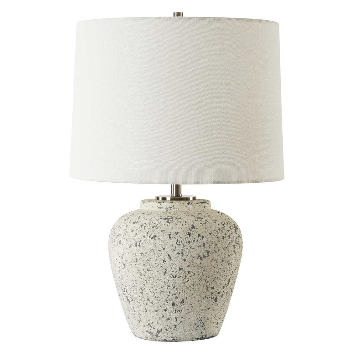 Rupture Aged Ivory Table Lamp by Uttermost