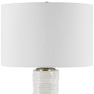 Pavlova Glossy White Table Lamp by Uttermost
