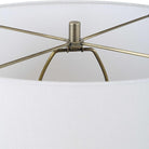 Pavlova Glossy White Table Lamp by Uttermost