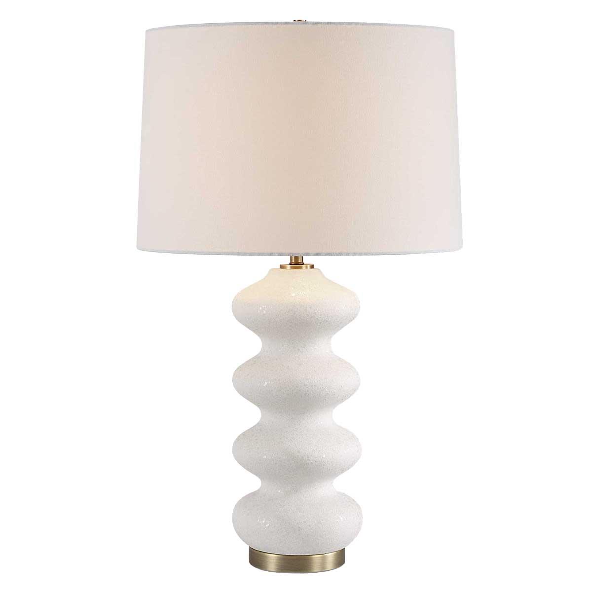 Liora White Table Lamp by Uttermost