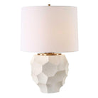 On Edge Chalk White Table Lamp by Uttermost