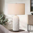 Vieste White Table Lamp by Uttermost
