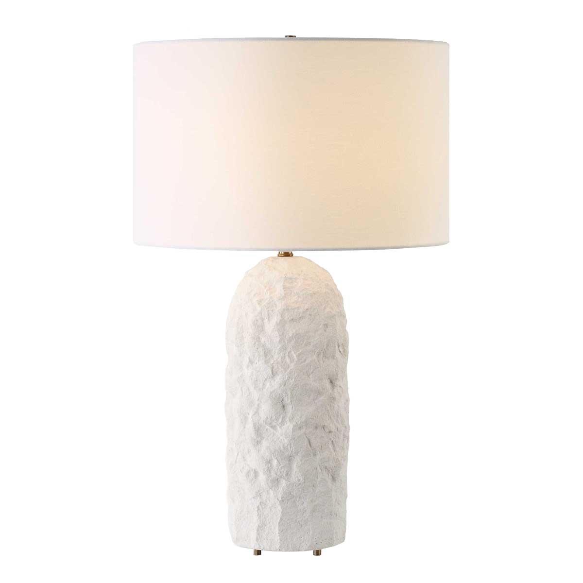 Vieste White Table Lamp by Uttermost