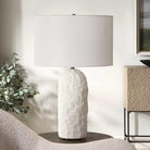Vieste White Table Lamp by Uttermost