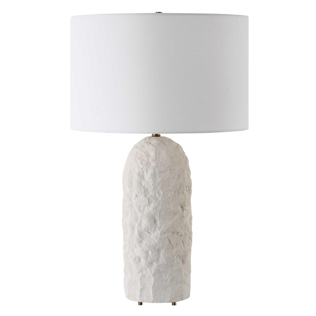 Vieste White Table Lamp by Uttermost