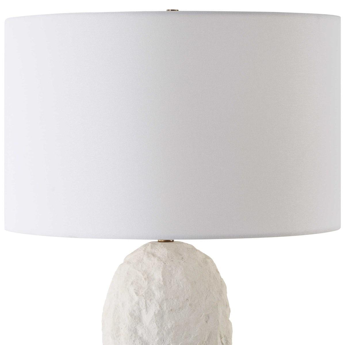 Vieste White Table Lamp by Uttermost