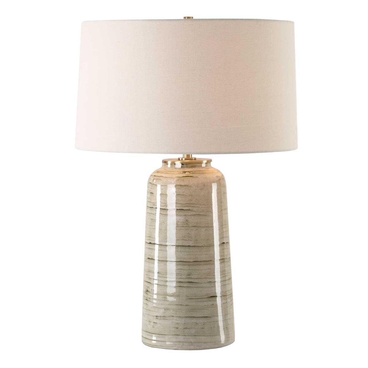 Strata Tan Glaze Table Lamp by Uttermost