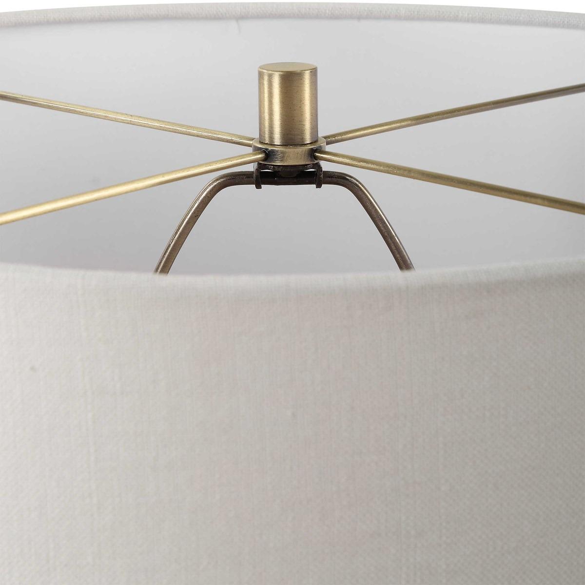 Strata Tan Glaze Table Lamp by Uttermost