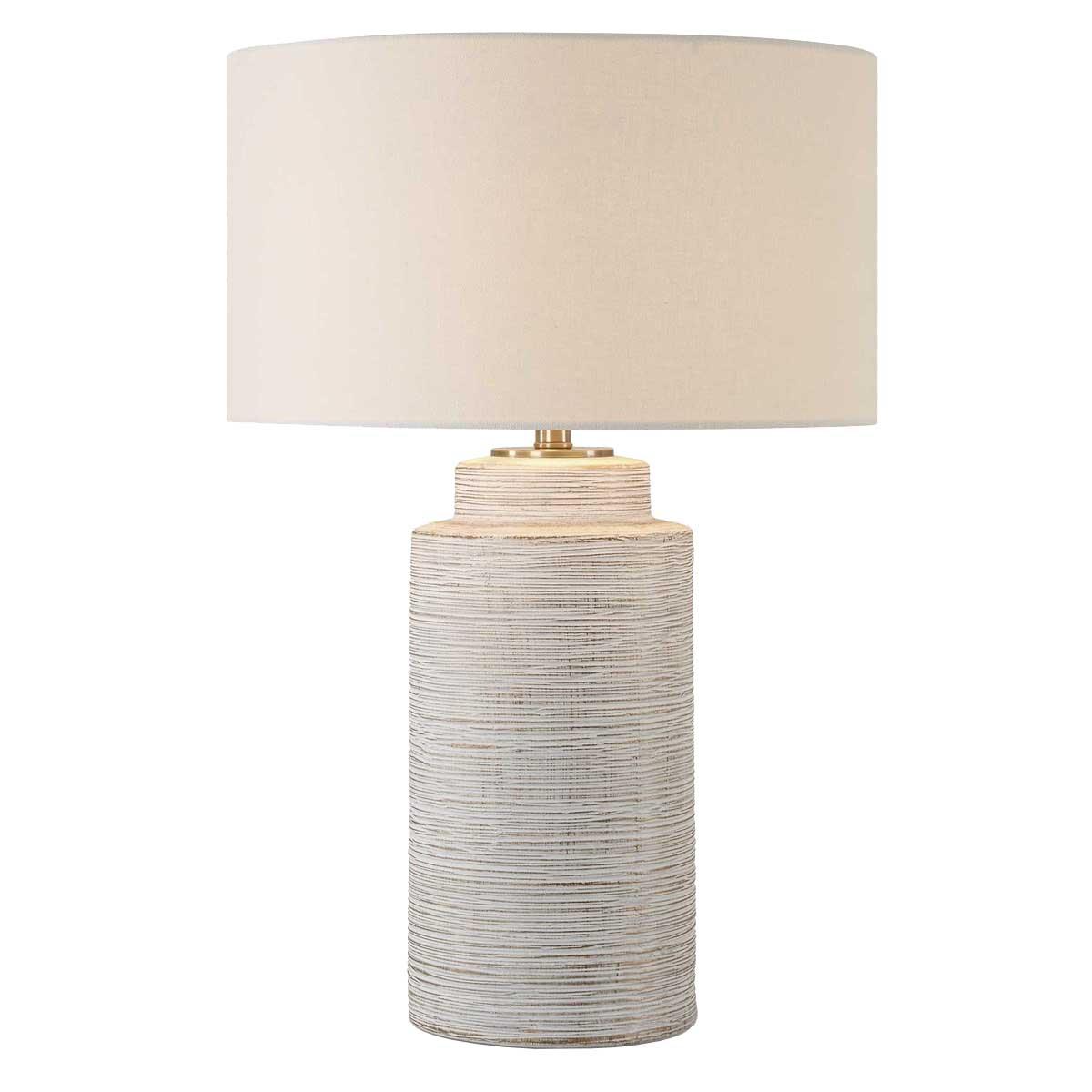 Crimp Ribbed Table Lamp by Uttermost