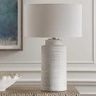 Crimp Ribbed Table Lamp by Uttermost