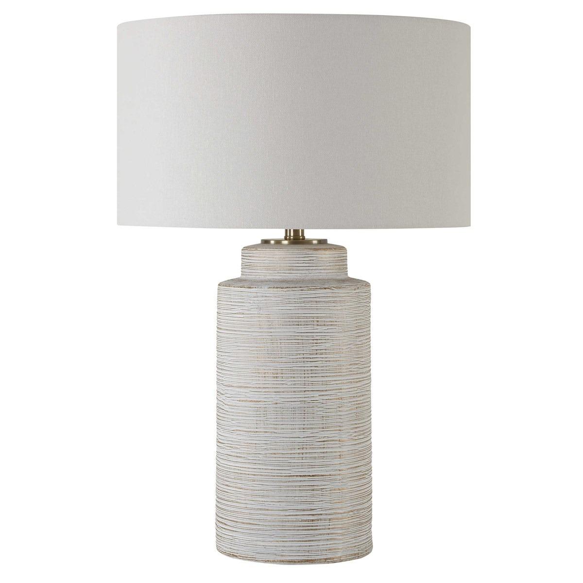 Crimp Ribbed Table Lamp by Uttermost