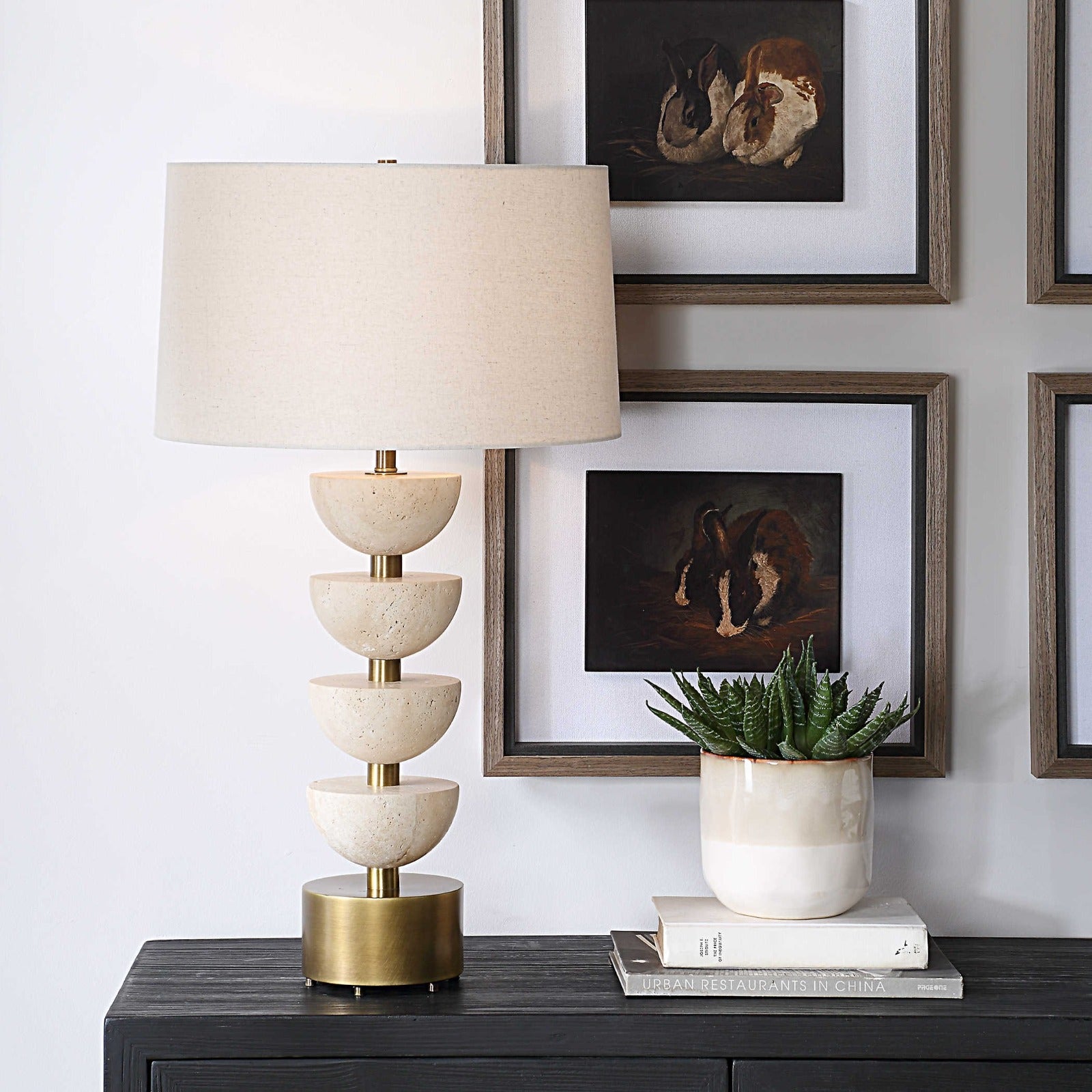Hemisphere Table Lamp by Uttermost