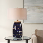 Orleans Blue Glaze Table Lamp by Uttermost