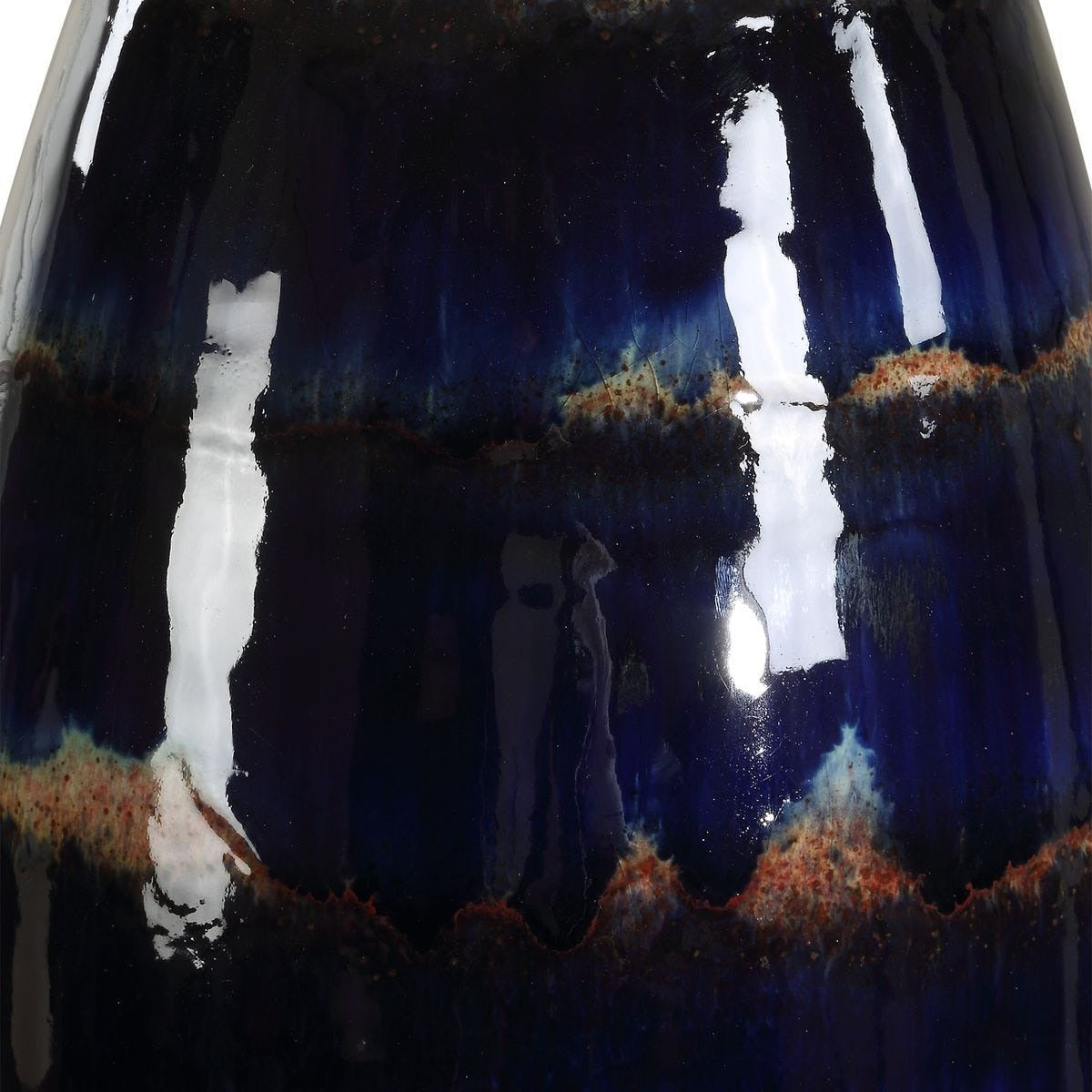 Orleans Blue Glaze Table Lamp by Uttermost