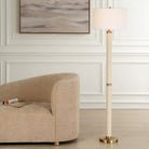 Wessex White Floor Lamp by Uttermost