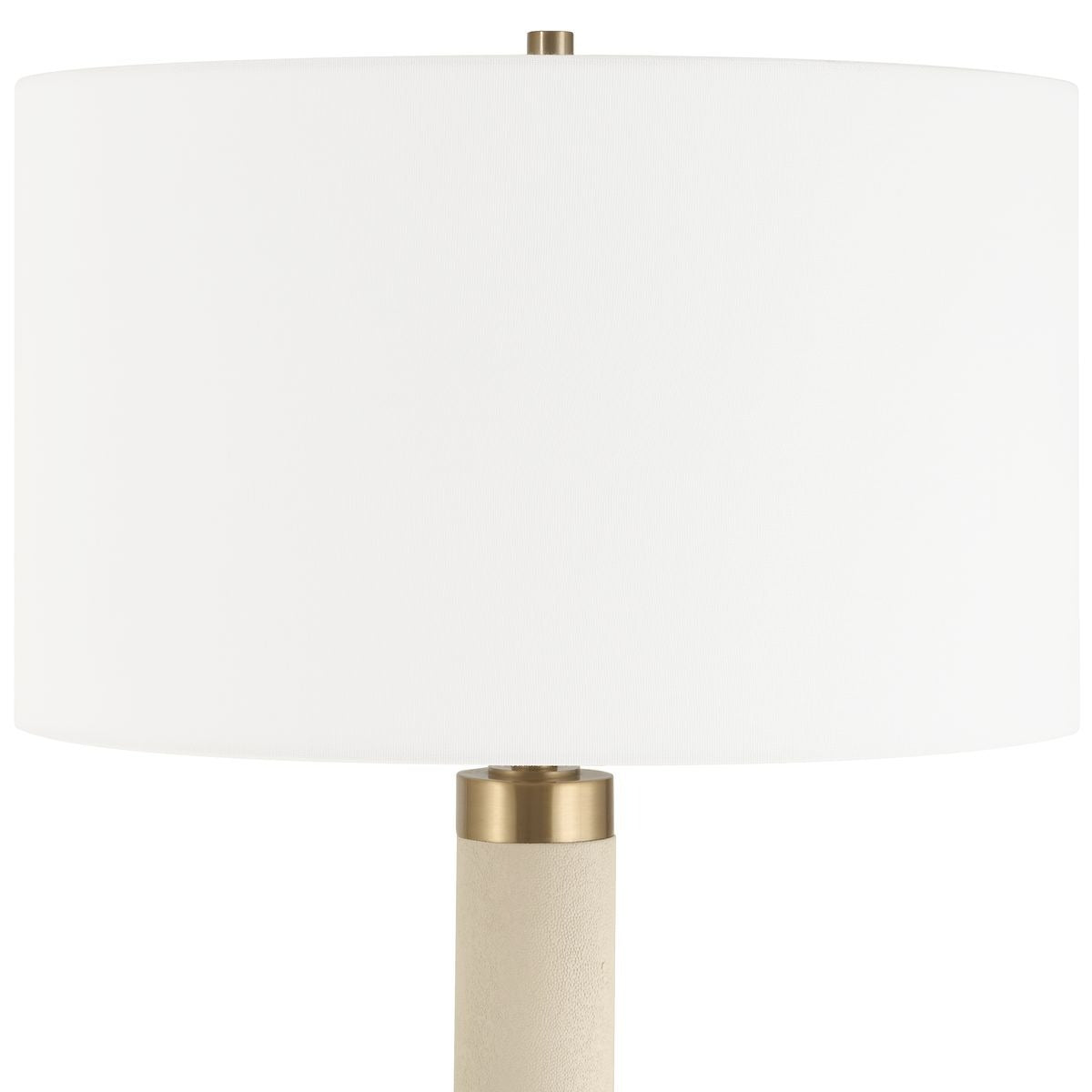 Wessex White Floor Lamp by Uttermost