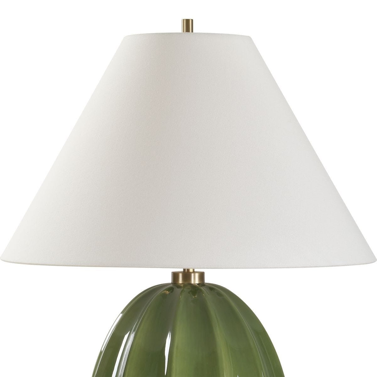 Renna Moss Green Table Lamp by Uttermost