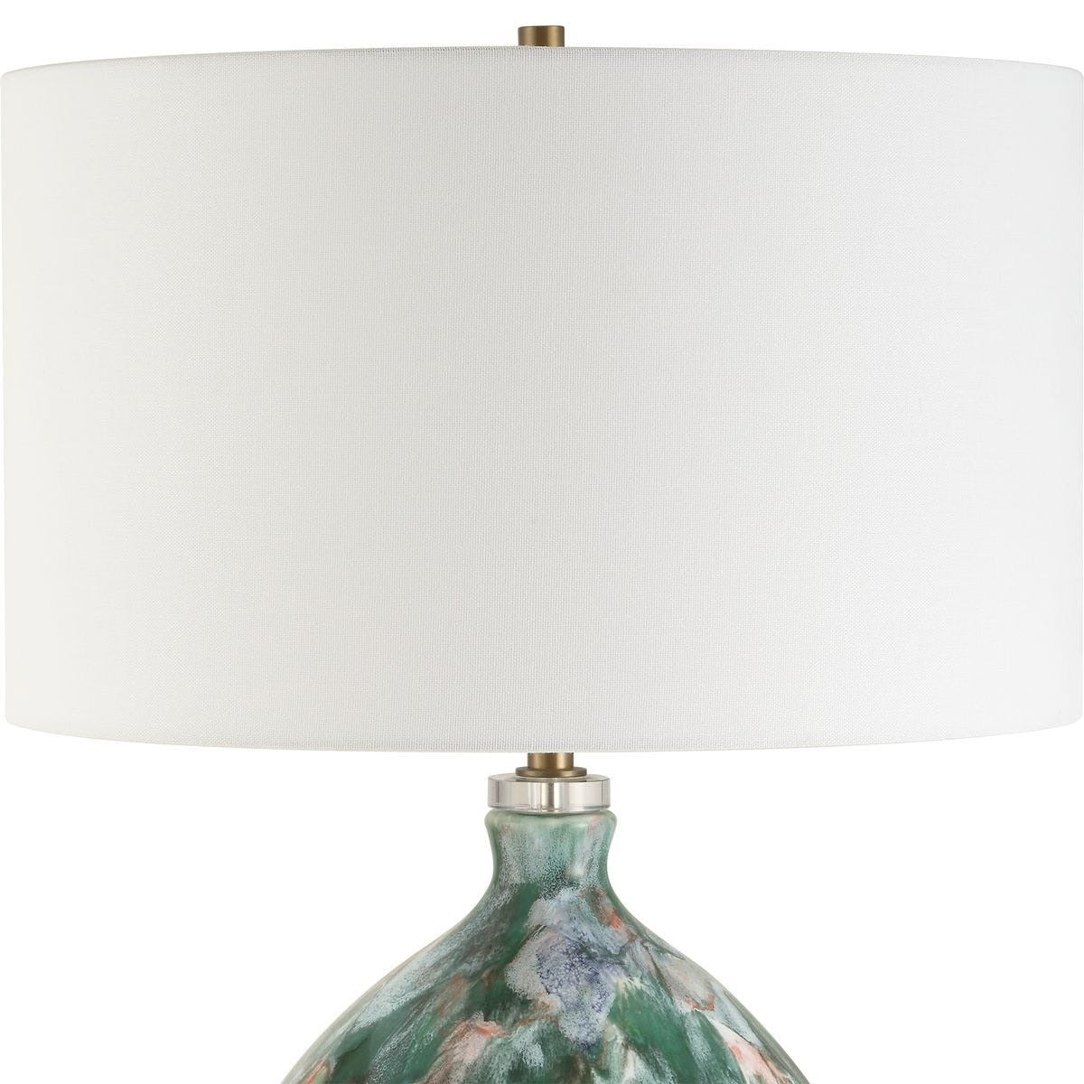 Mihaela Drip Glaze Table Lamp by Uttermost