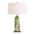 Moorea Green Marble Table Lamp by Uttermost