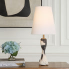 Marcela Panda Marble Buffet Lamp by Uttermost