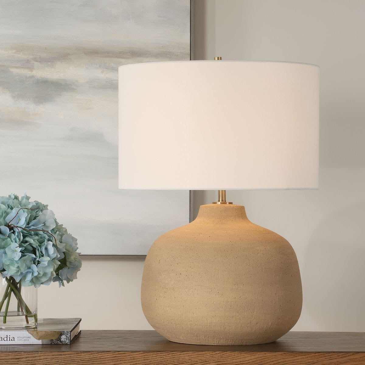 Cline Terracotta Table Lamp by Uttermost