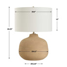 Cline Terracotta Table Lamp by Uttermost