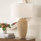 Sandstone Flow Terracotta Table Lamp by Uttermost