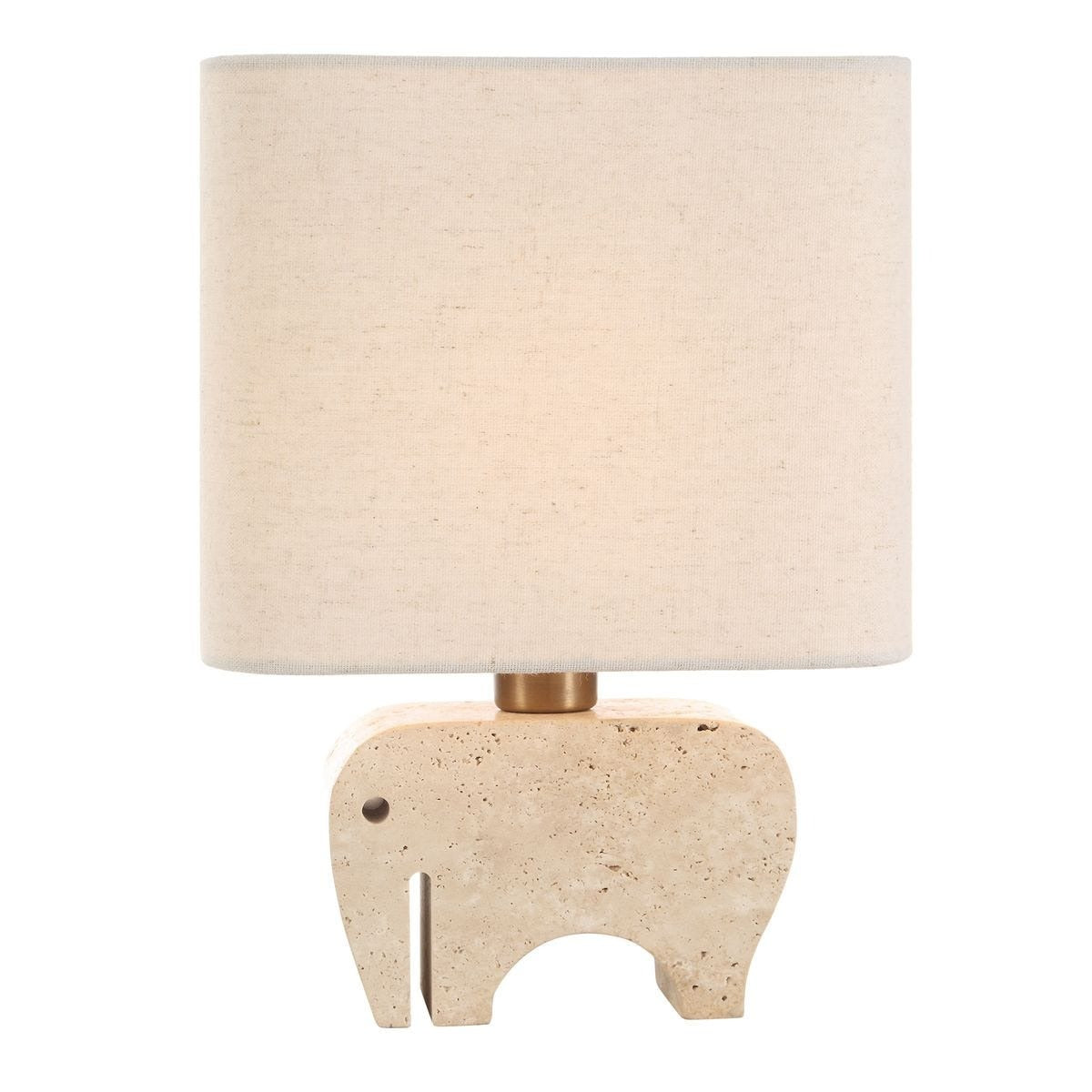 Tusk Travertine Accent Lamp by Uttermost