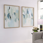 Seabreeze Abstract Framed Canvas Prints - Set of 2 by Uttermost
