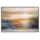 Seafaring Dusk Hand Painted Abstract Art by Uttermost