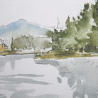 Serene Lake Framed Prints - Set of 2 by Uttermost