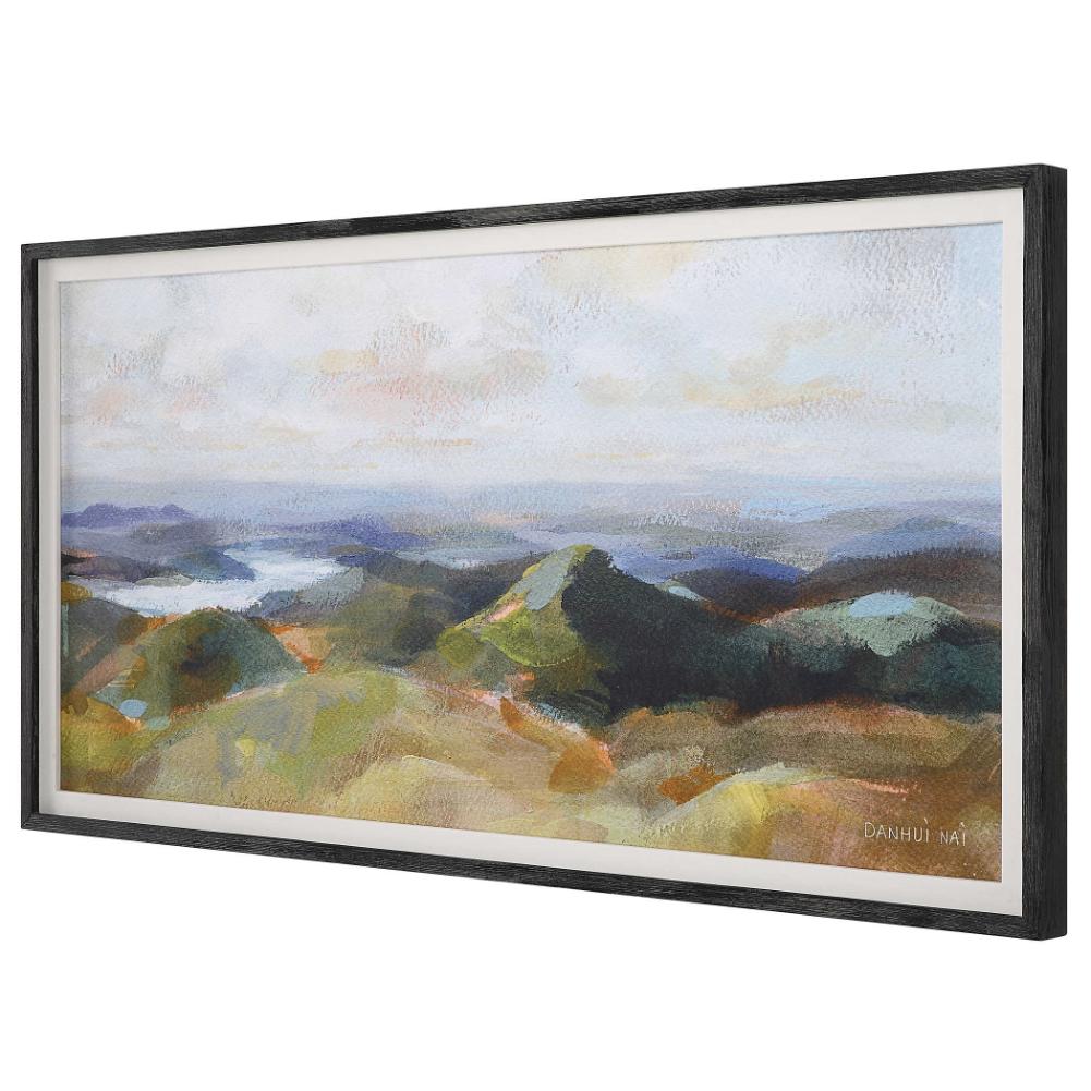 Above The Lakes Framed Landscape Print by Uttermost