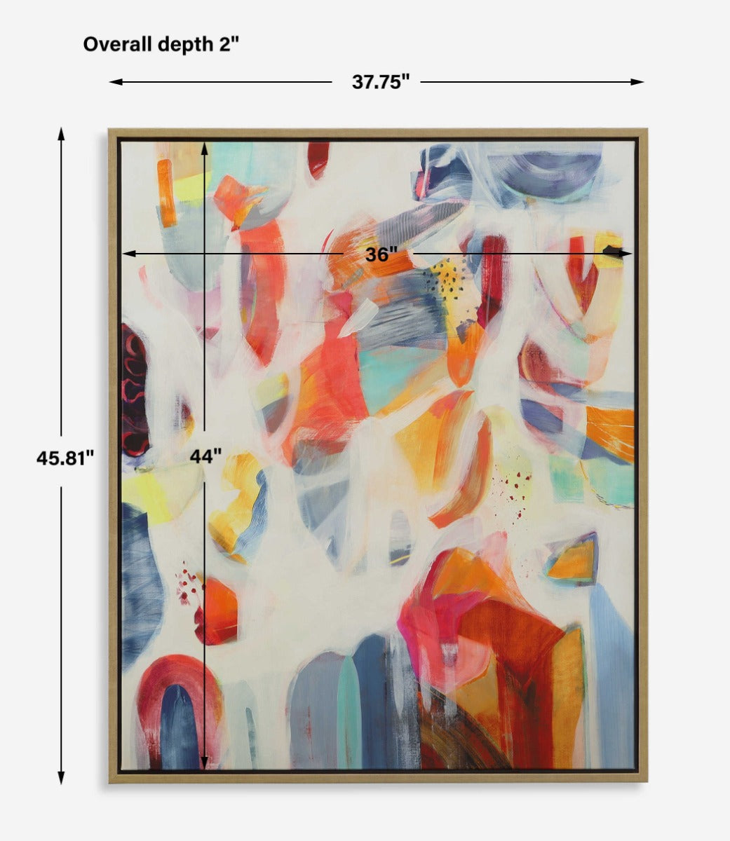 Reawaken Framed Abstract Art by Uttermost