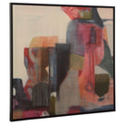 Geranium And Ginger Abstract Art by Uttermost