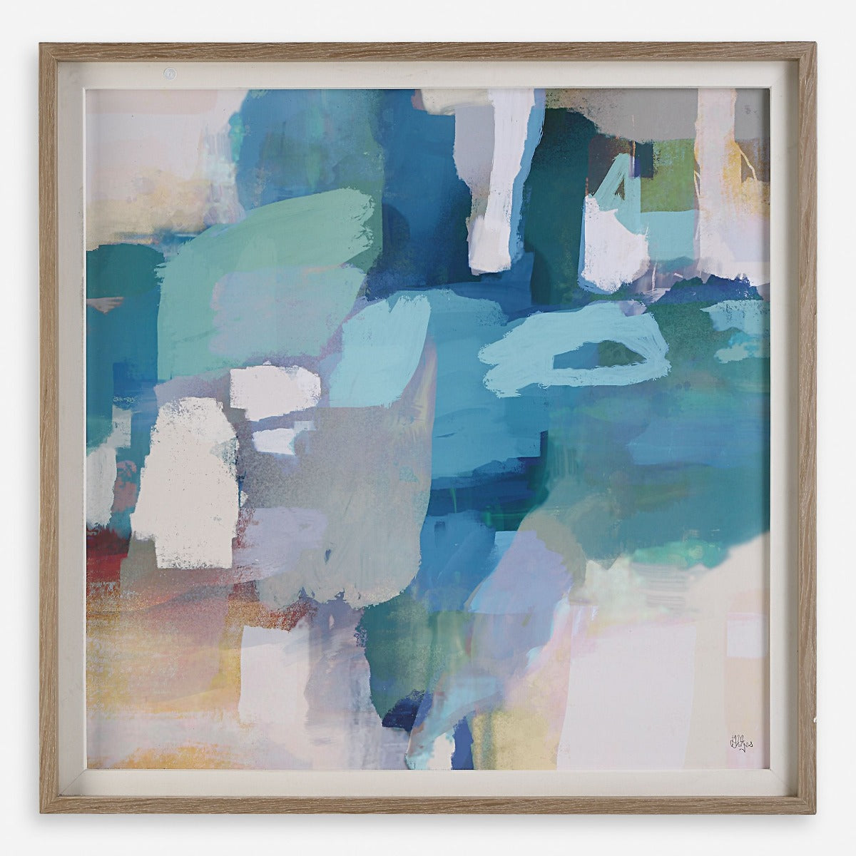 Continue On Abstract Framed Print by Uttermost