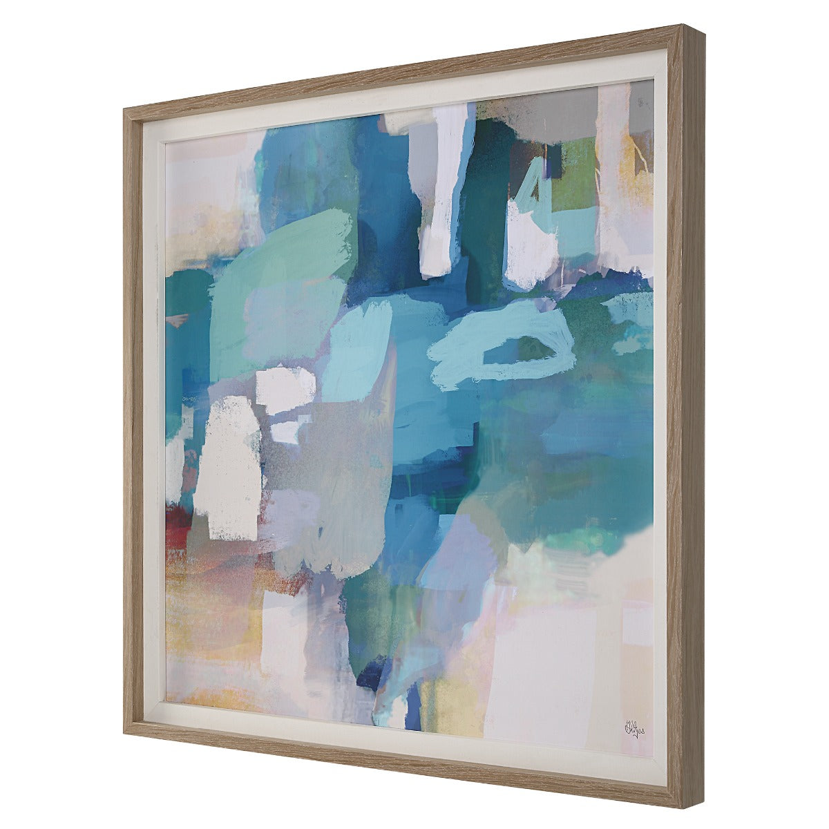 Continue On Abstract Framed Print by Uttermost