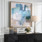 Continue On Abstract Framed Print by Uttermost