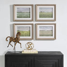 Quiet Meadows Framed Prints - Set of 4 by Uttermost