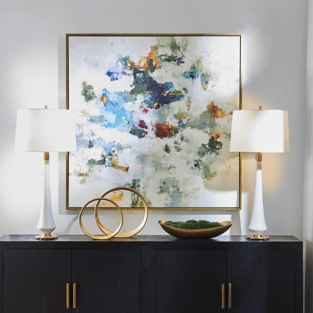 Rock & Roll Framed Abstract Art by Uttermost