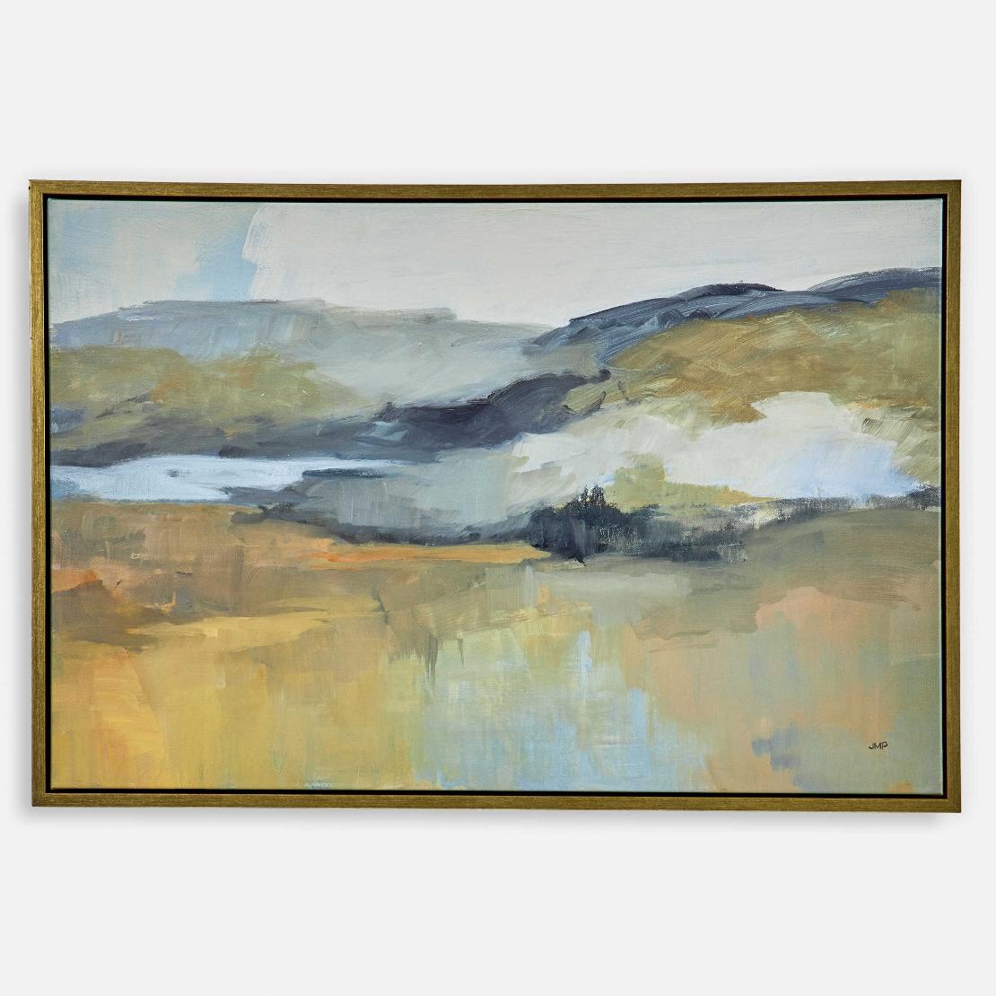 Folded Hills Framed Landscape Art by Uttermost