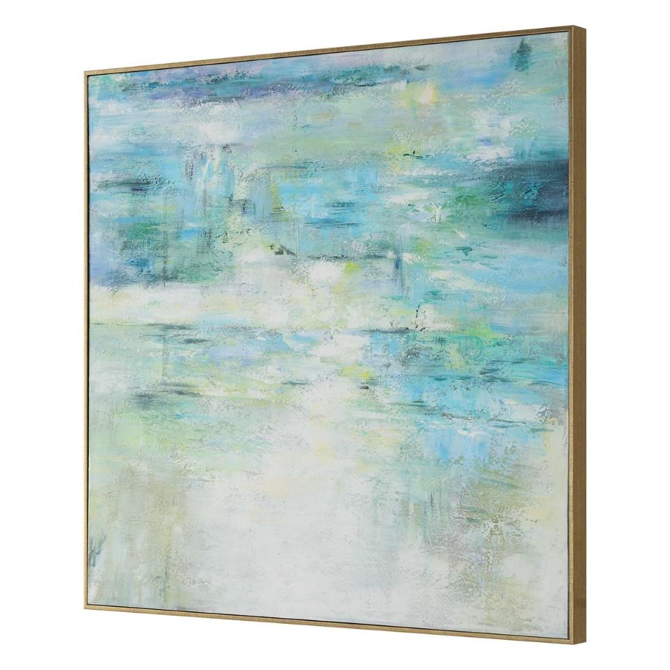 Blissful Hand Painted Abstract Art by Uttermost